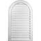 Ekena Millwork Cathedral Urethane Gable Vent Louver, Non-Functional, 18"W x 27"H GVCA18X27D - alternate 1